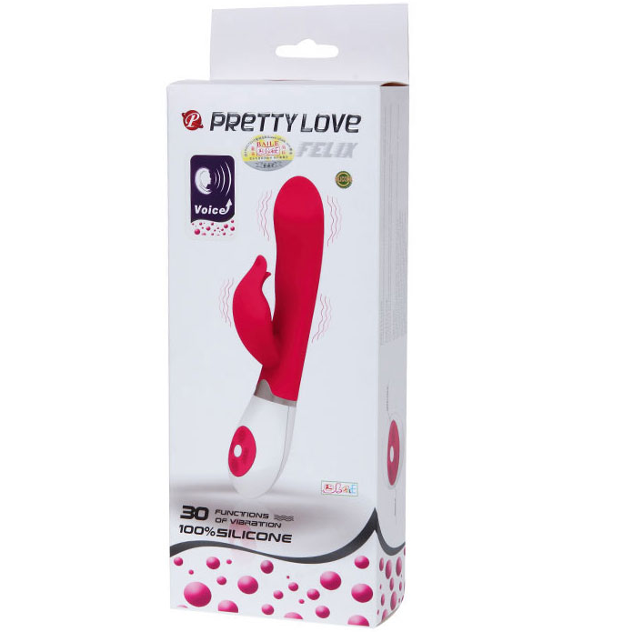 PRETTY LOVE - FLIRTATION FELIX WITH VOICE VIBRATION - Amore24