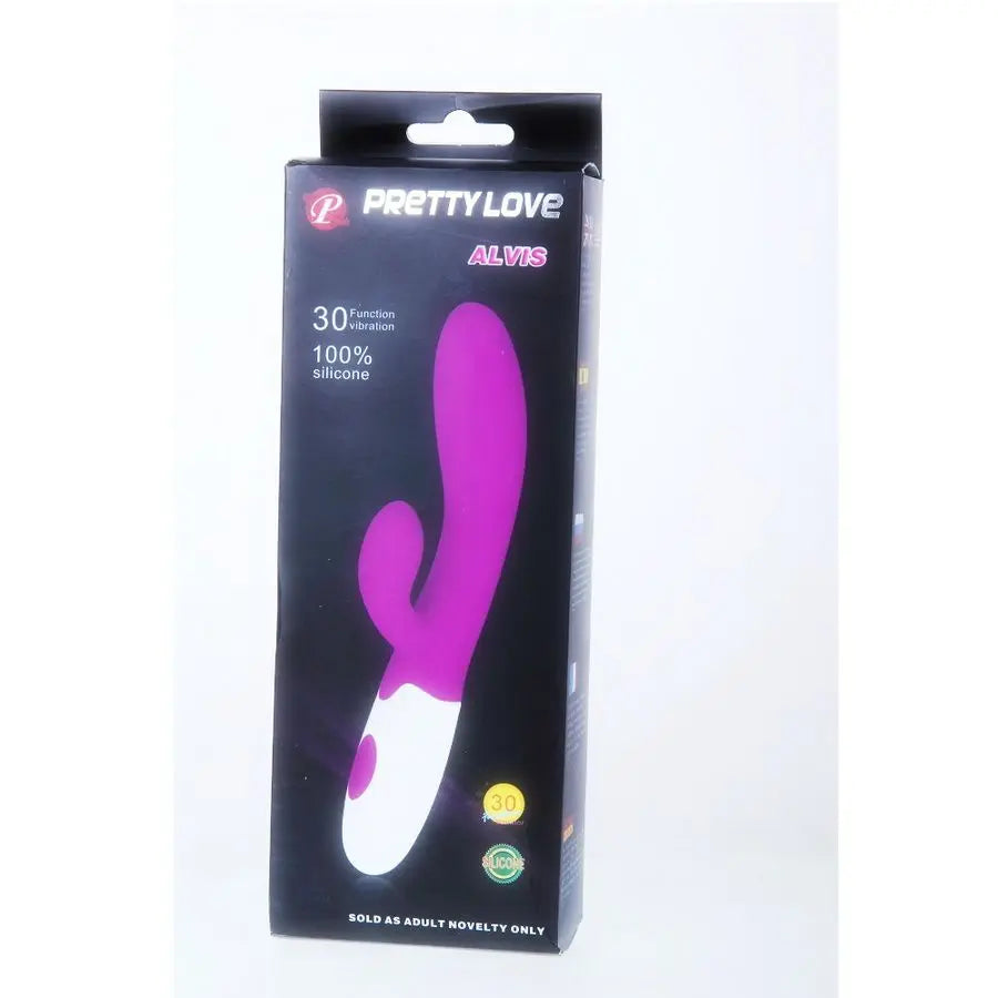 PRETTY LOVE - FLIRTATION ALVIS VIBRATOR WITH CLITORIS STIMULATOR - Amore24