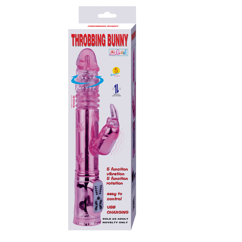 BAILE - THROBBING BUNNY PINK RAMPANT ROTATOR - Amore24