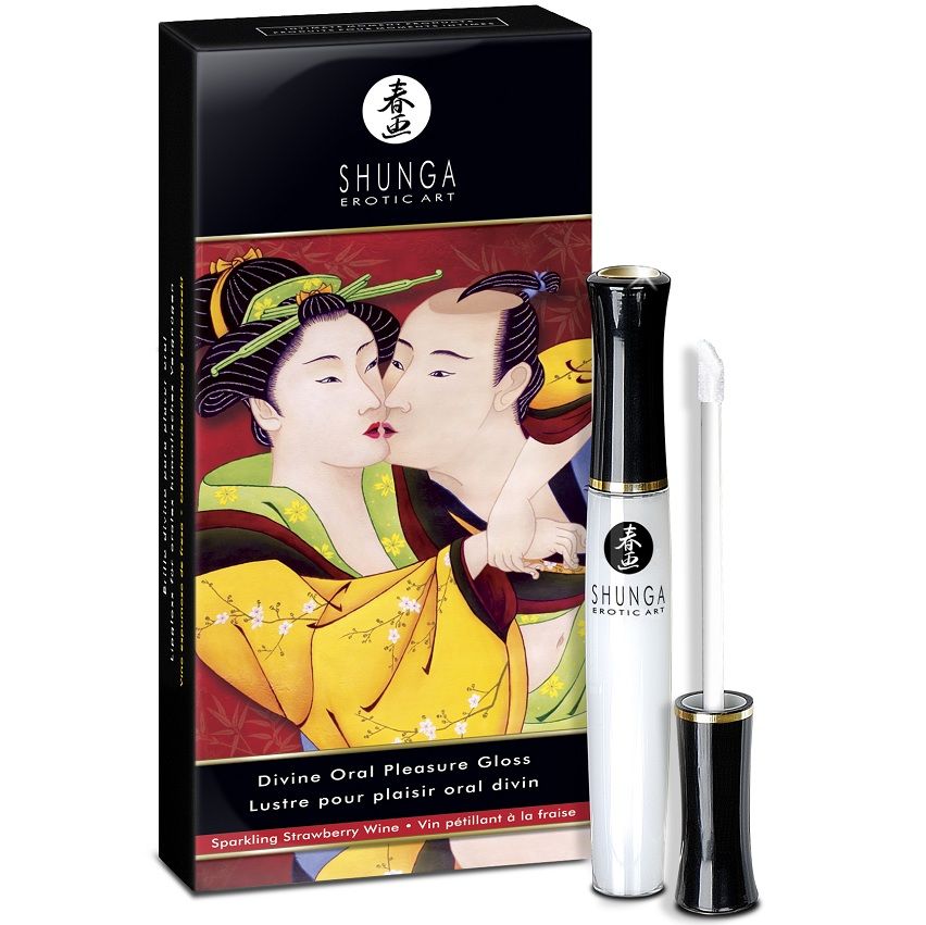 SHUNGA - DIVINE LIP GLOSS STRAWBERRY & CAVA - Amore24