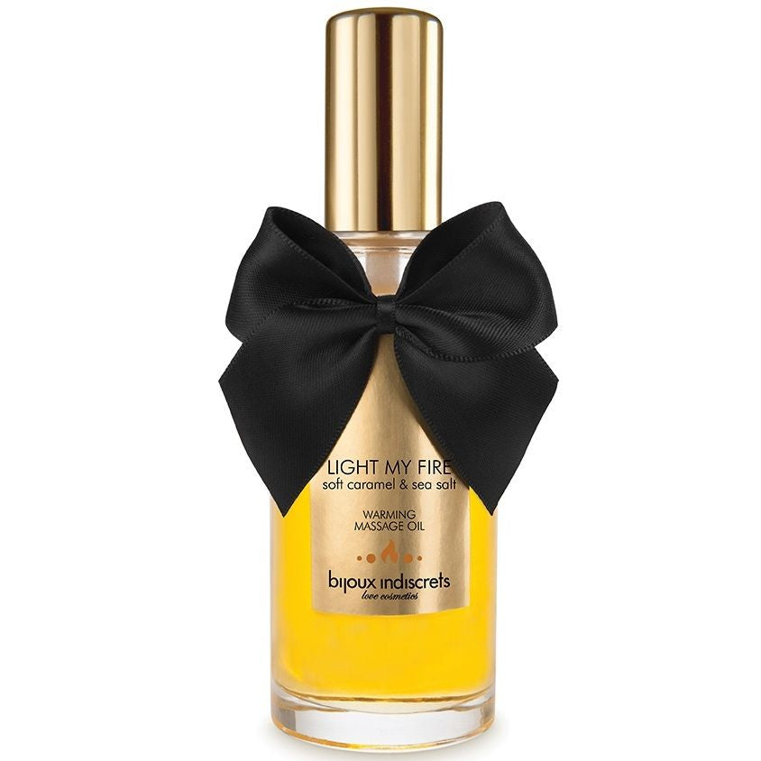 BIJOUX - MASSAGE OIL HEAT EFFECT CARAMEL AROMA - Amore24