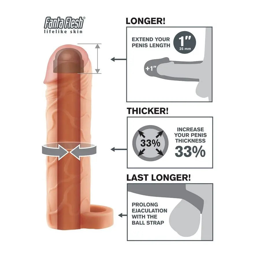 FANTASY X- TENSIONS - PERFECT 1 EXTENSION BALL STRAP SKIN - Amore24