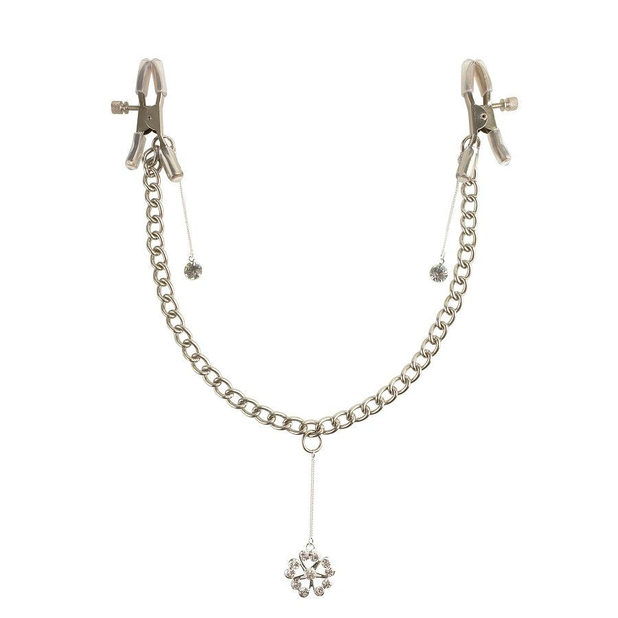 FETISH FANTASY SERIES - CRYSTAL NIPPLE CLAMPS, - Amore24