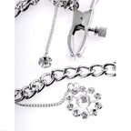 FETISH FANTASY SERIES - CRYSTAL NIPPLE CLAMPS, - Amore24