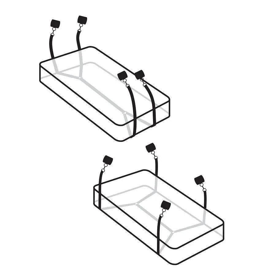 FETISH FANTASY LIMITED EDITION - WRAPAROUND MATTRESS RESTRAINTS - Amore24