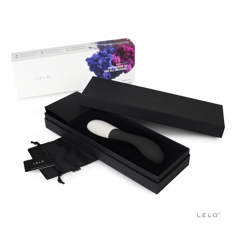 LELO - MONA WAVE BLACK VIBRATOR - Amore24