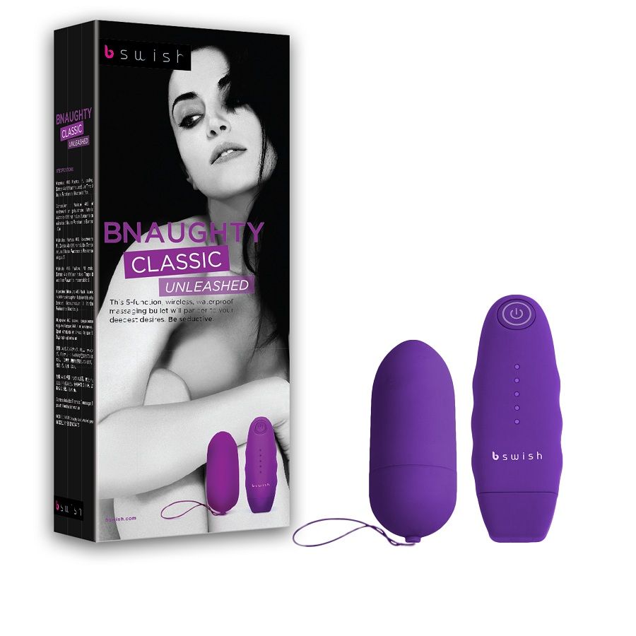 B SWISH - BNAUGHTY UNLEASHED CLASSIC LILAC REMOTE CONTROL - Amore24