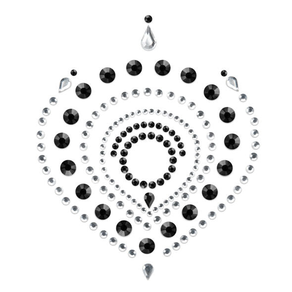 BIJOUX - INDISCRETS FLAMBOYANT BLACK&SILVER - Amore24