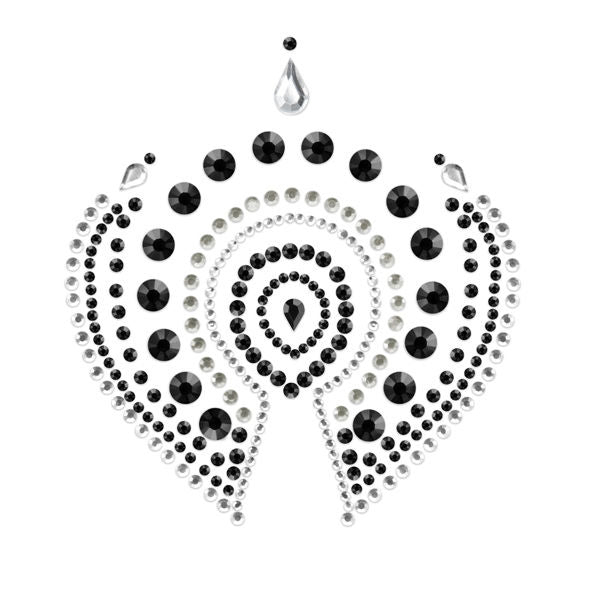BIJOUX - INDISCRETS FLAMBOYANT BLACK&SILVER - Amore24