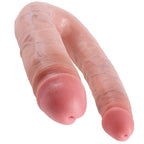 KING COCK - U-SHAPED LARGE DOUBLE TROUBLE FLESH 17.8 CM - Amore24
