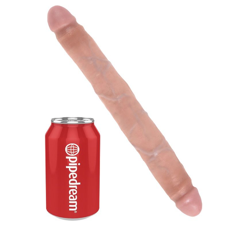 KING COCK - SLIM DOUBLE DILDO 30 CM - Amore24