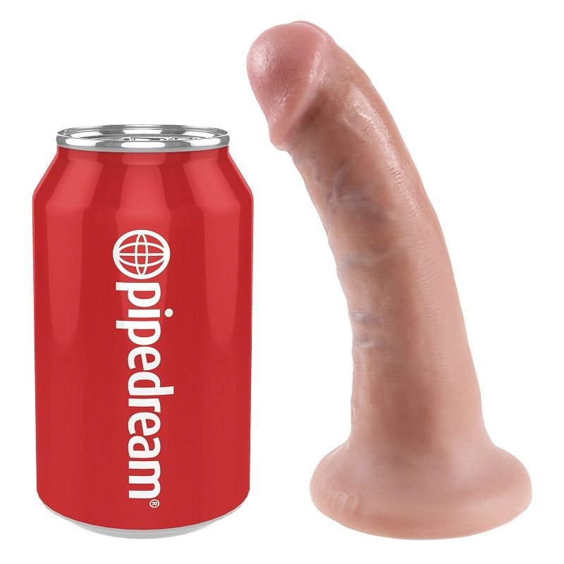 KING COCK - 6 DILDO FLESH 15.2 CM - Amore24
