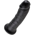 KING COCK - 8 DILDO BLACK 20.3 CM - Amore24