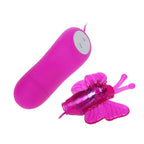 BAILE - CUTE SECRET BUTTERFLY STIMULATOR VIBRATOR 12V - Amore24