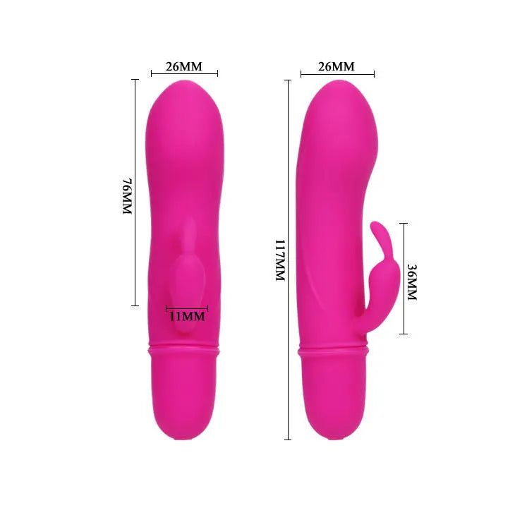 PRETTY LOVE - FLIRTATION VIBRATOR WITH RABBIT CAESAR - Amore24
