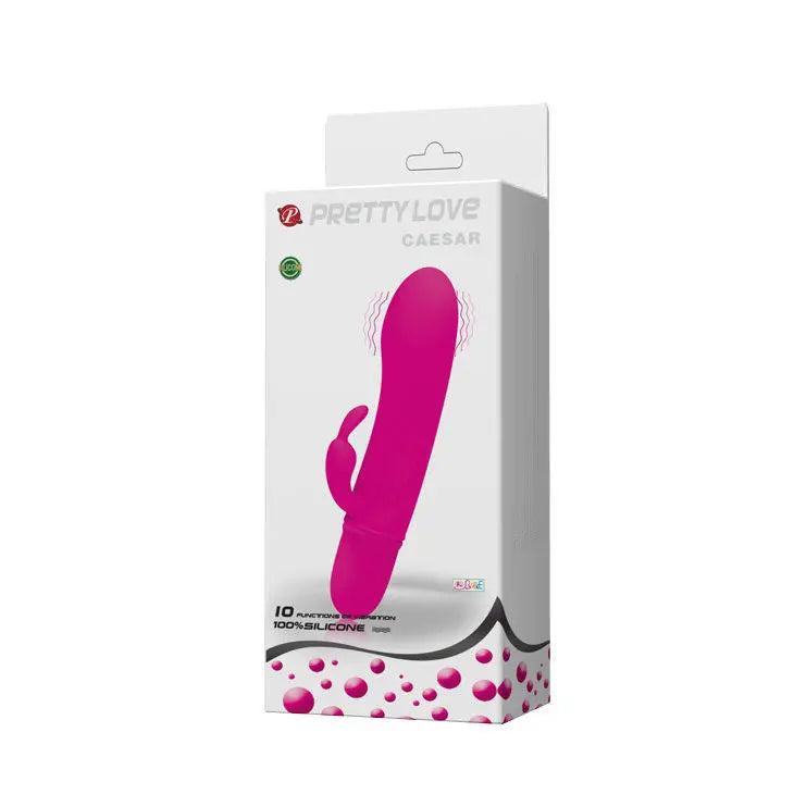 PRETTY LOVE - FLIRTATION VIBRATOR WITH RABBIT CAESAR - Amore24