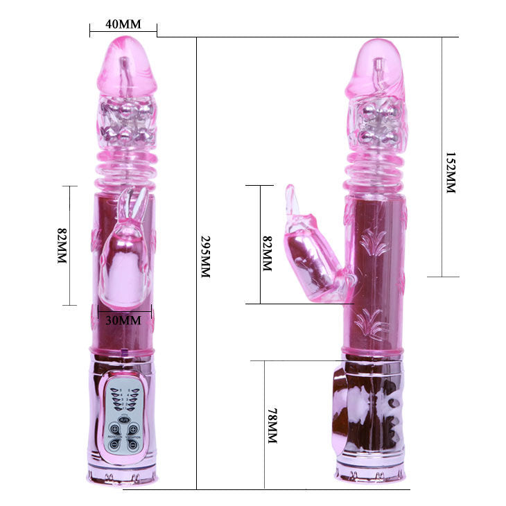 BAILE - THROBBING BUNNY PINK RAMPANT ROTATOR - Amore24