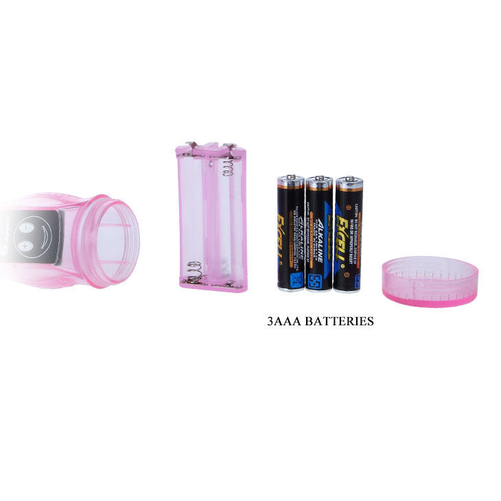 BAILE - FLEXIBLE VIBRATOR WITH ANAL STIMULATOR - Amore24