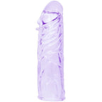 BAILE - LILAC COVER FOR THE PENIS IN ADAPTABLE SILICONE 13 CM - Amore24