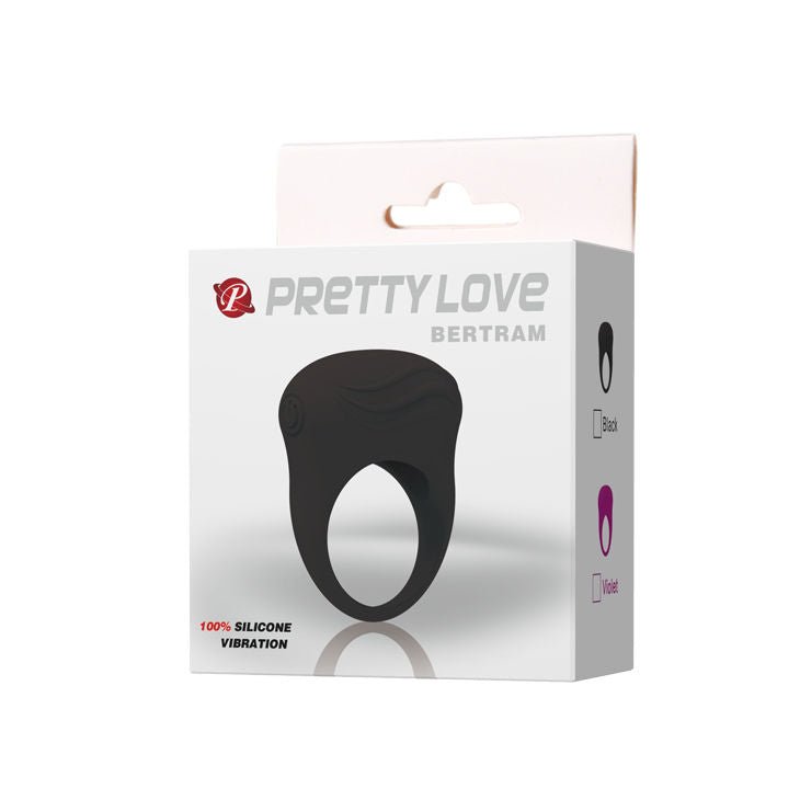 PRETTY LOVE - BERTRAM BLACK VIBRATOR RING - Amore24