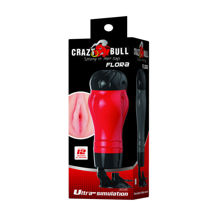 CRAZY BULL - FLORA VAGINA WITH MASTURBATOR BASE - Amore24