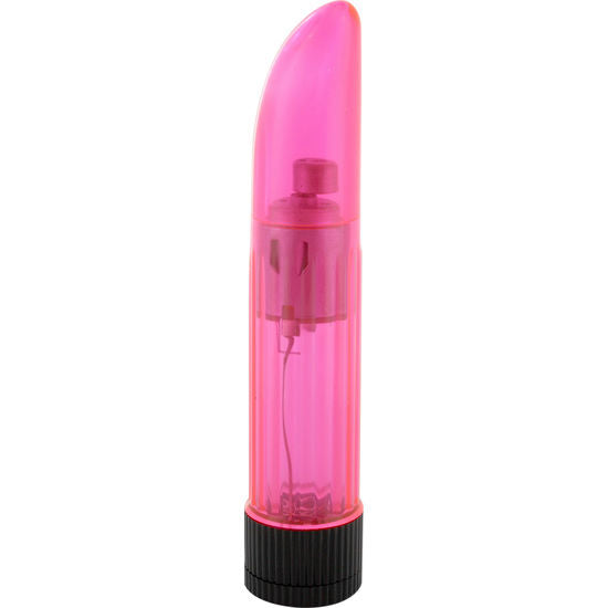 SEVEN CREATIONS - CRYSTAL CLEAR VIBRATOR LADY PINK - Amore24