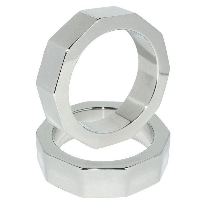 METAL HARD - PENIS AND TESTICLE NUT RING 55 MM - Amore24