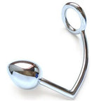METAL HARD - RING WITH ANAL HOOK 45MM - Amore24