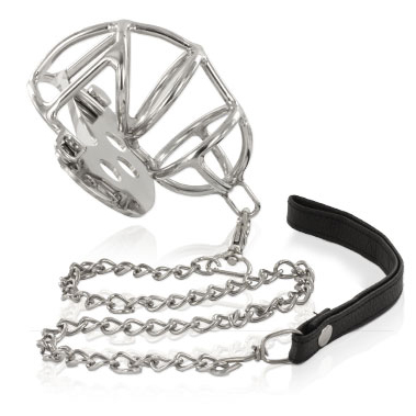 METAL HARD - METAL CHASTITY RING WITH STRAP - Amore24