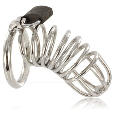 METAL HARD - CAGE RING CHASTITY DEVICE - Amore24