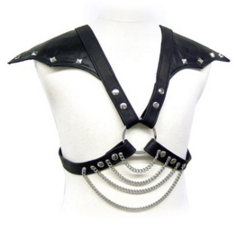 LEATHER BODY - METAL AND SHOULDERS - Amore24
