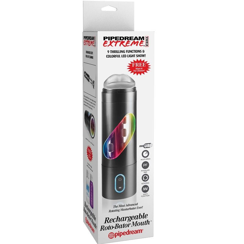 EXTREME TOYZ - ROTO BATOR USB MALE MASTURBATOR MOUTH - Amore24