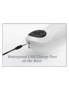 EXTREME TOYZ - PDX MEGA BATOR USB MALE MASTURBATOR VAGINA WHITE - Amore24