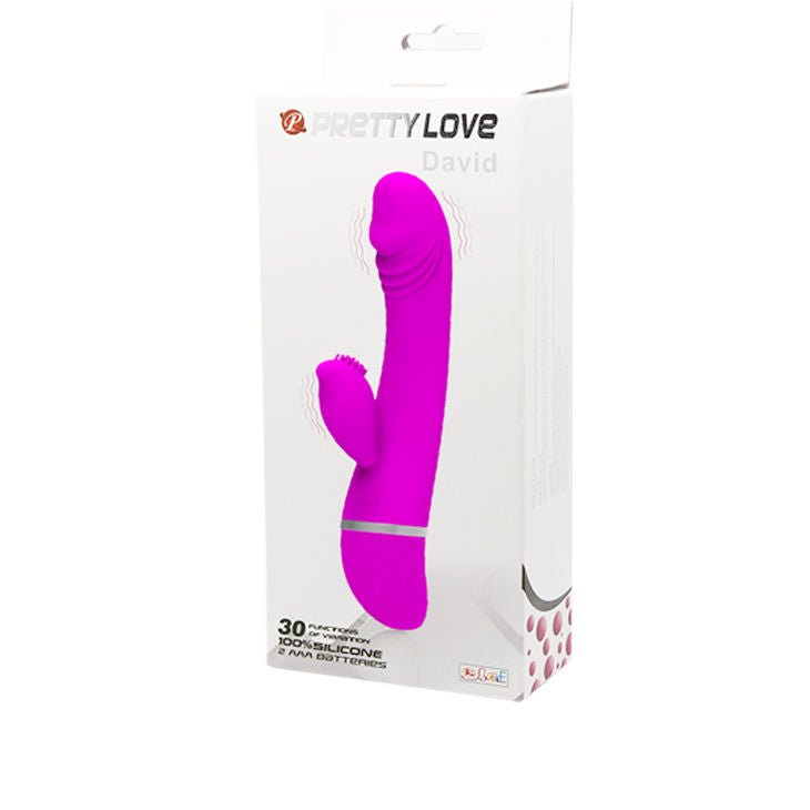 PRETTY LOVE - FLIRTATION VIBRATOR WITH RABBIT DAVID - Amore24