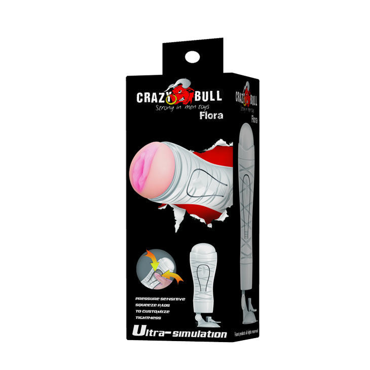 CRAZY BULL - FLORA VAGINA WITH MASTURBATOR BASE - Amore24