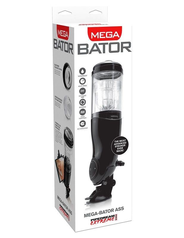 EXTREME TOYZ - PDX MEGA BATOR USB MALE MASTURBATOR ANO BLACK - Amore24