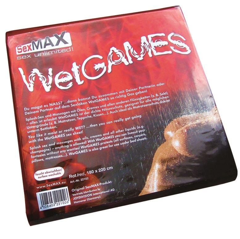 JOYDIVISION SEXMAX - WETGAMES SEX - LAKEN RED - Amore24