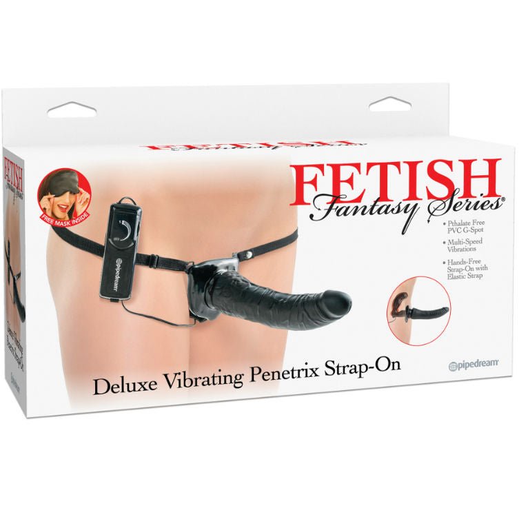 FETISH FANTASY SERIES - SERIES DELUXE VIBRATING PENETRIS STRAP - ON - Amore24