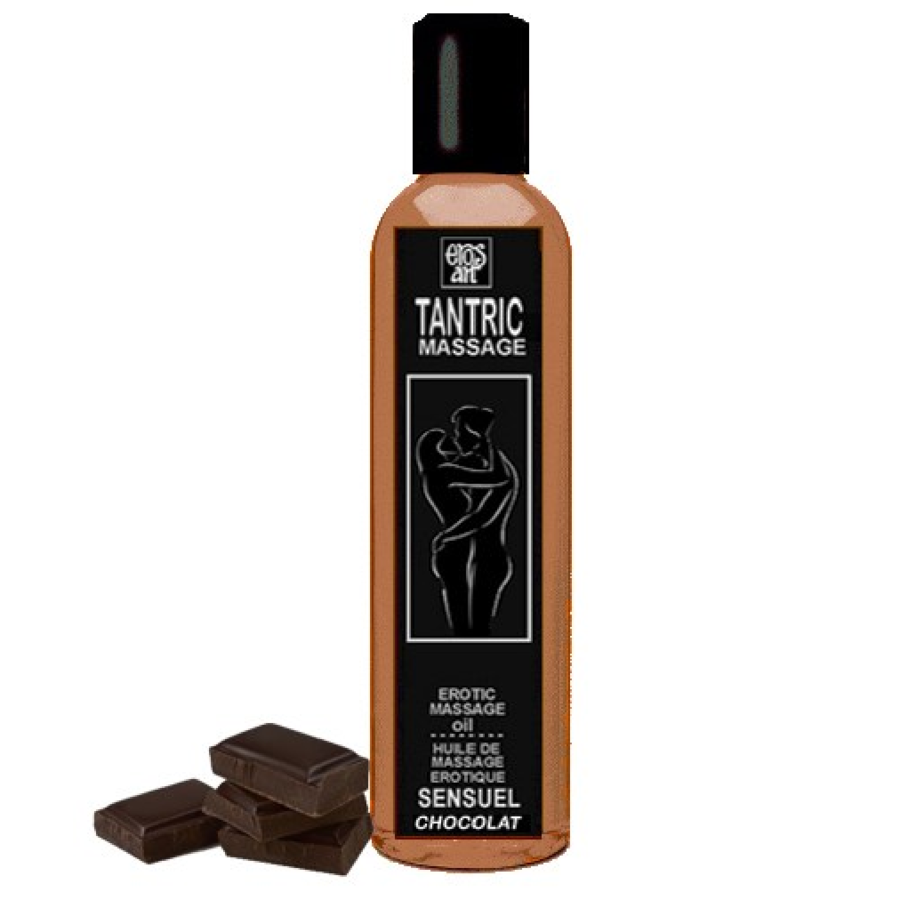 EROS-ART - NATURAL TANTRIC MASSAGE OIL AND CHOCOLATE APHRODISIAC 30 ML - Amore24