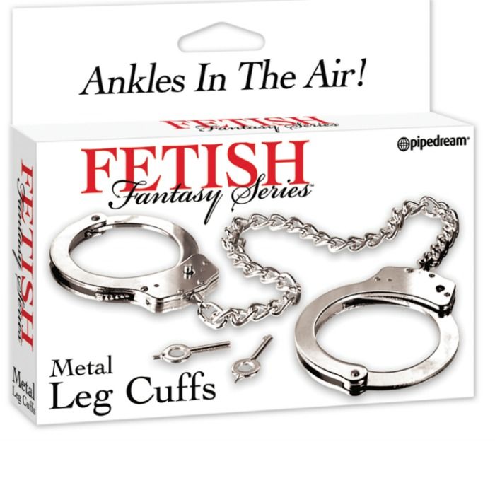FETISH FANTASY SERIES - SERIES METAL LEG CUFFS - Amore24