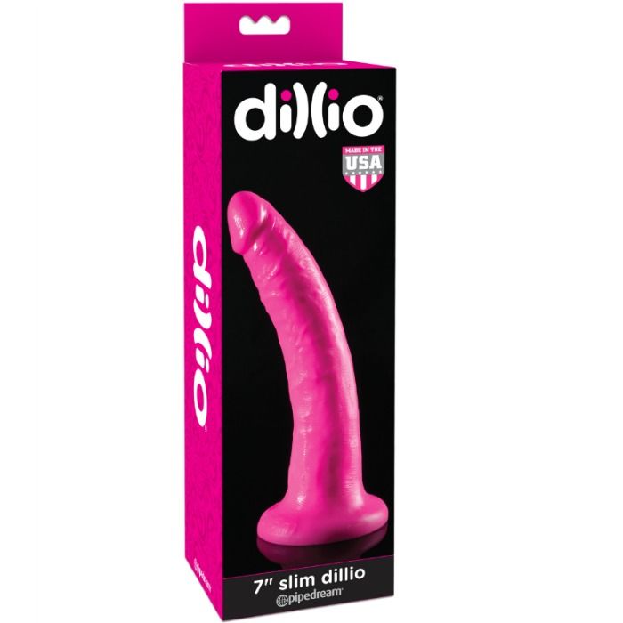 DILLIO - DILDO 17.8 CM - PINK - Amore24