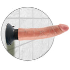 KING COCK - 17.78 CM VIBRATING COCK FLESH - Amore24
