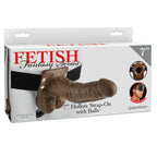 FETISH FANTASY SERIES - SERIES 7 HOLLOW STRAP - ON WITH BALLS - Amore24