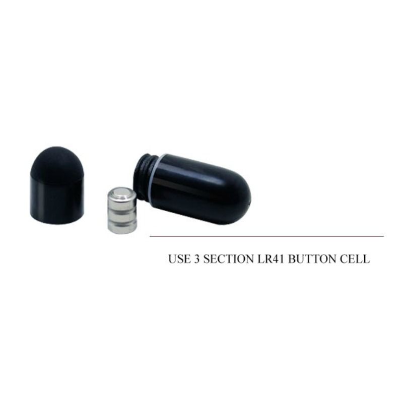 PRETTY LOVE - THIMBLE VIBRATOR RING BLACK - Amore24