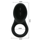 PRETTY LOVE - COBRA VIBRATOR RING BLACK - Amore24