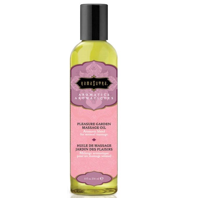 KAMASUTRA - GARDEN OF PLEASURE MASSAGE OIL 236ML - Amore24