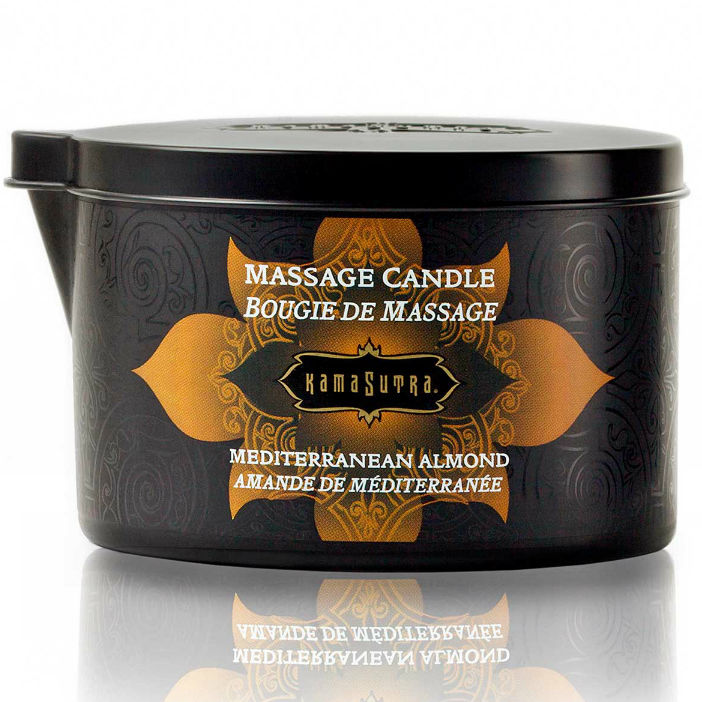 KAMASUTRA - MEDITERRANEAN ALMOND MASSAGE CANDLE 170GR - Amore24