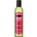 KAMASUTRA - NATURALS DIVINE STRAWBERRY MASSAGE OIL 236ML - Amore24
