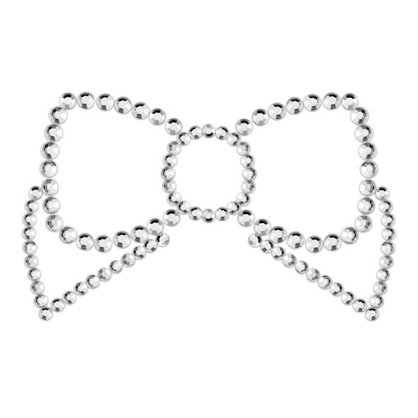 BIJOUX - MIMI BOW SILVER NIPPLE COVERS - Amore24