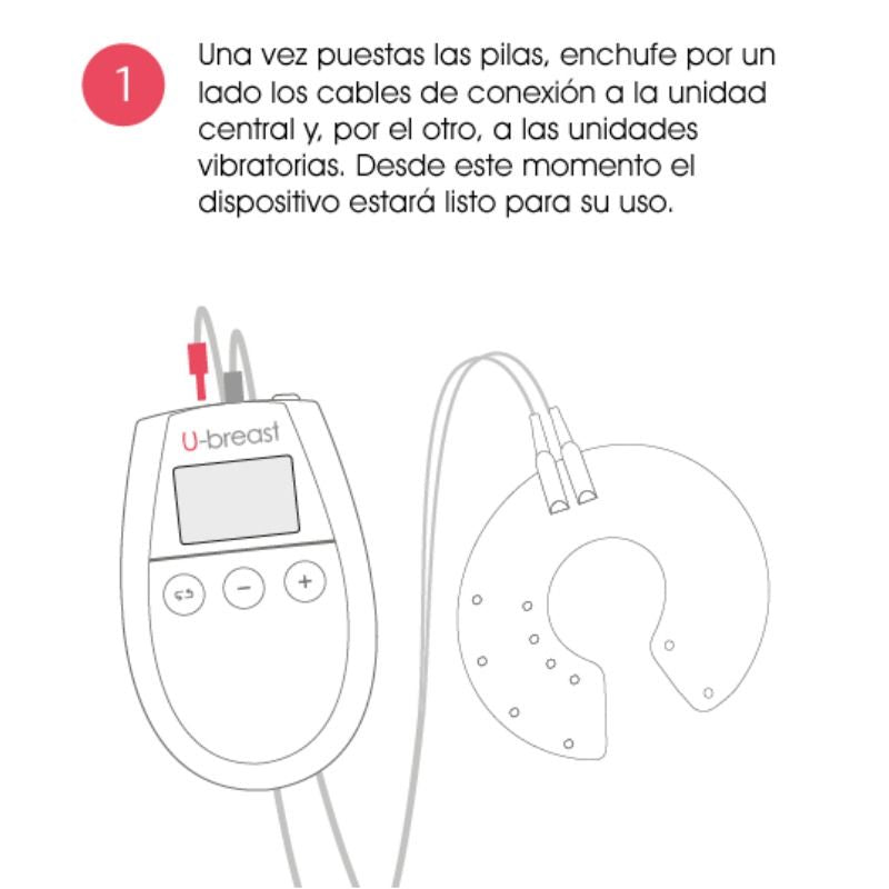 500 COSMETICS - U BREAST BREAST INCREASE ELECTROSTIMULATION - Amore24